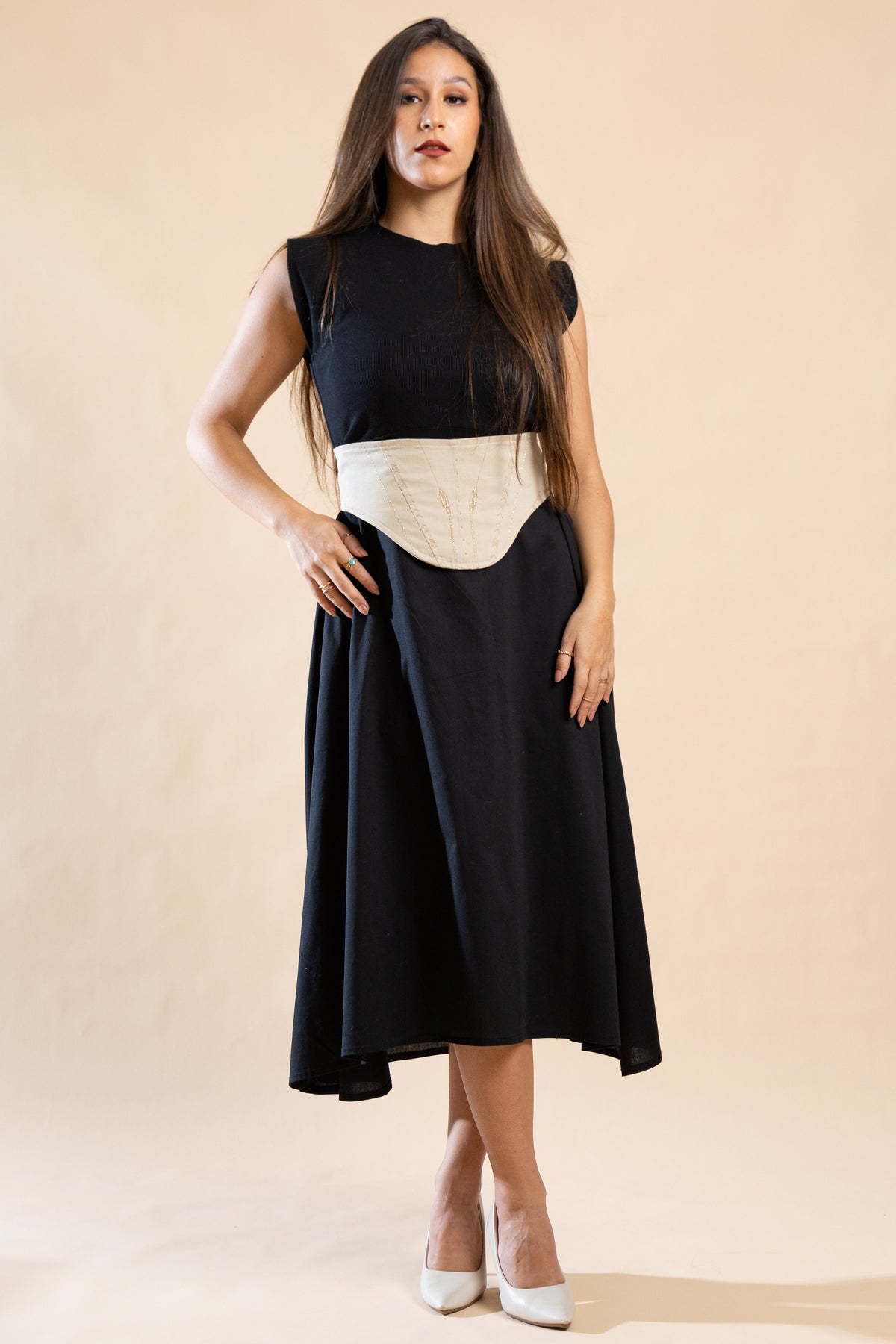 Corset Belt - Isisienne in black