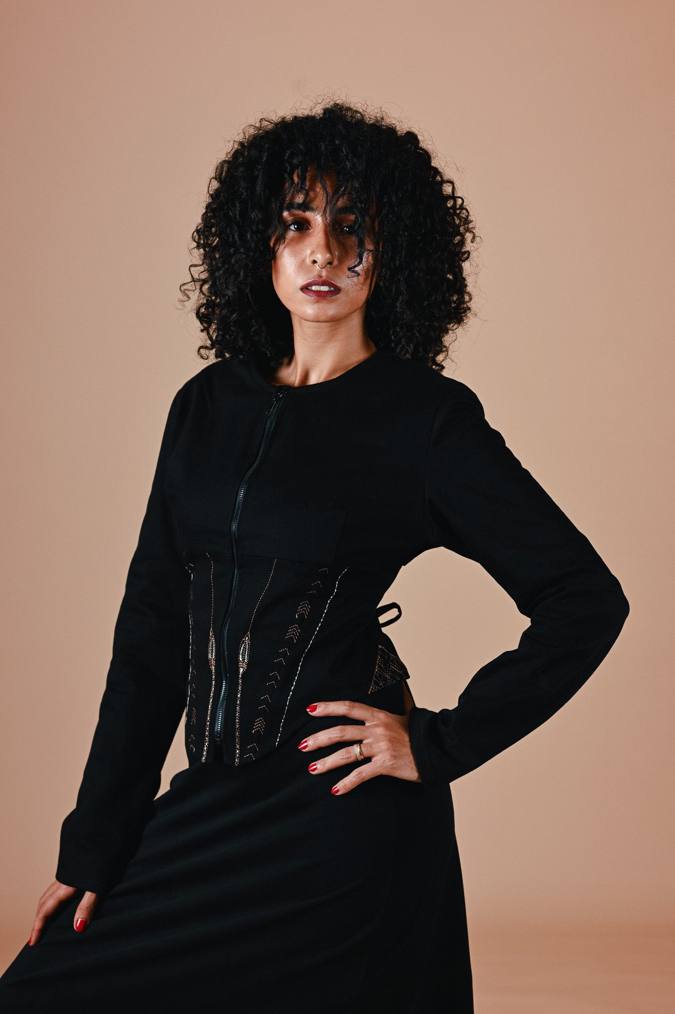 Isisienne Jacket in Black