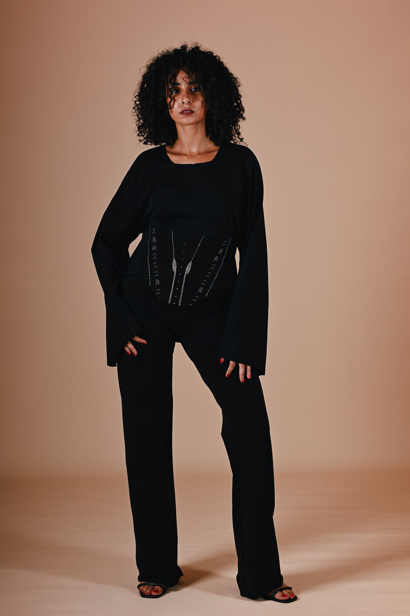 Isisienne Top in Black