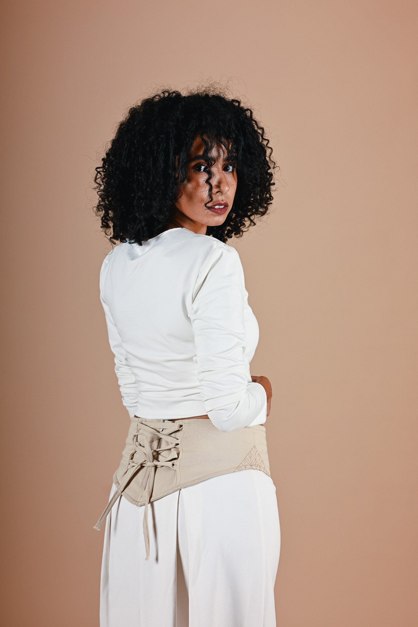 Isisienne Skirt in White