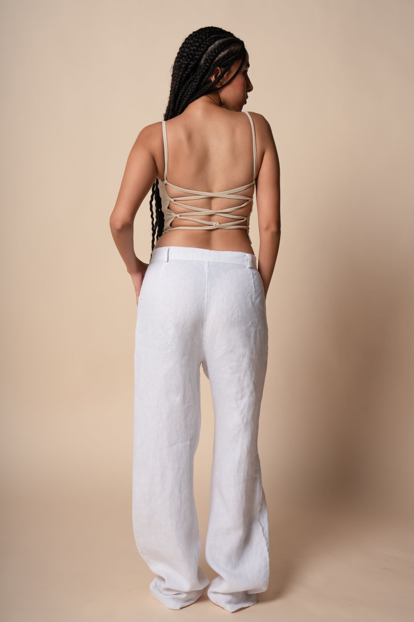 Divine Eternity Trousers in White