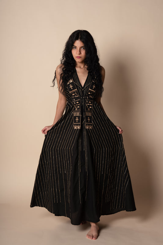 Divine Eternity Dress in Black