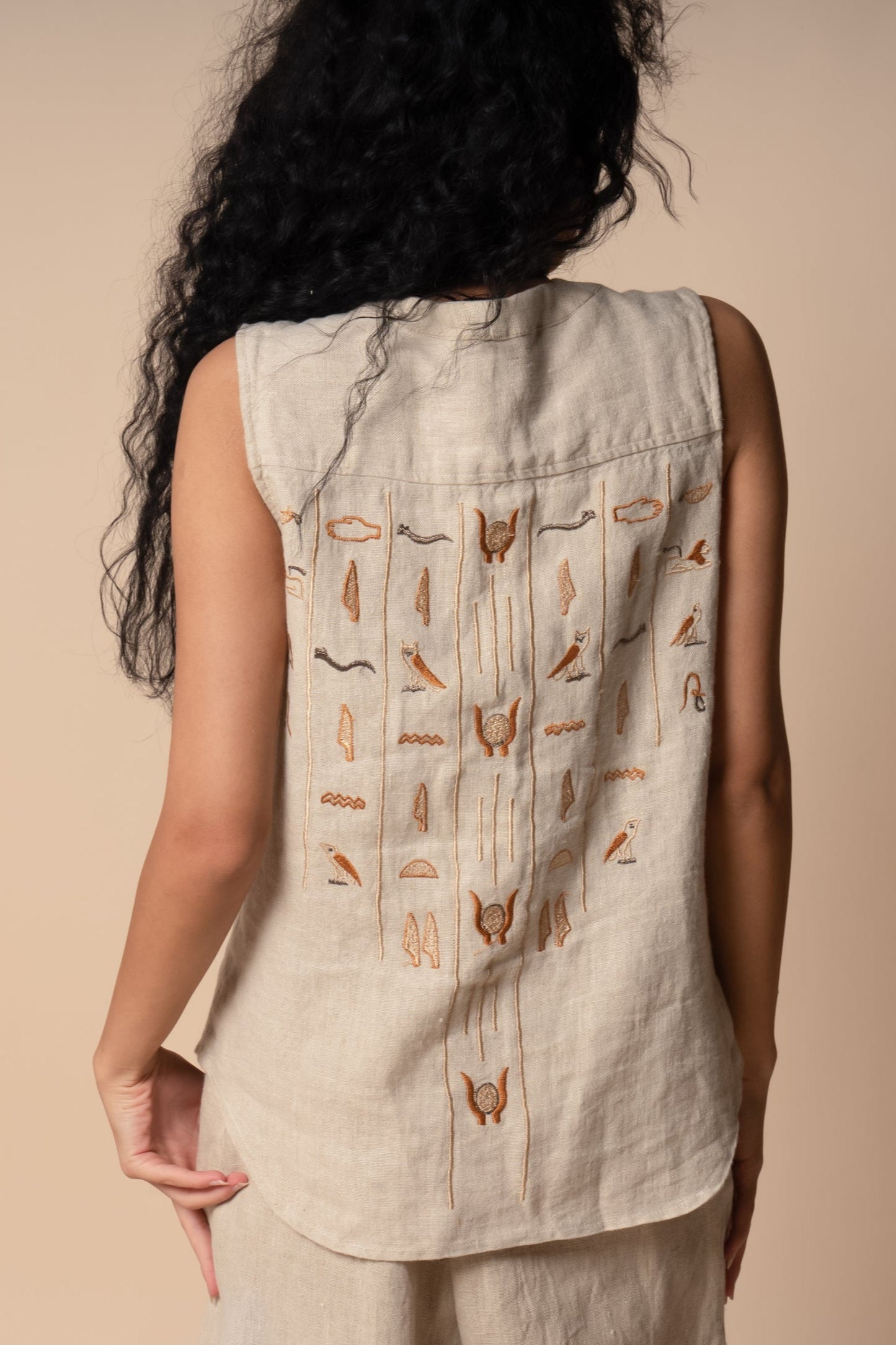 Divine Femininity Shirt in Beige