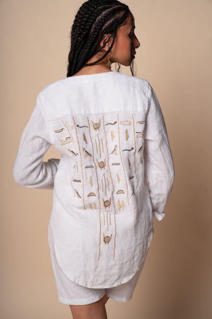 Divine Femininity Shirt in White