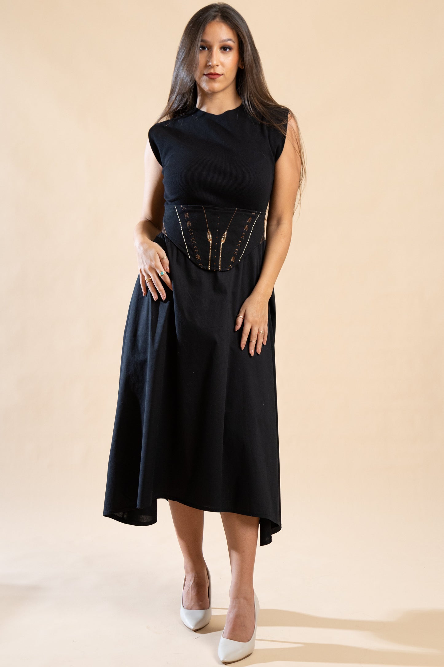 The Sculpted Set - Dress & Belt - Isisienne