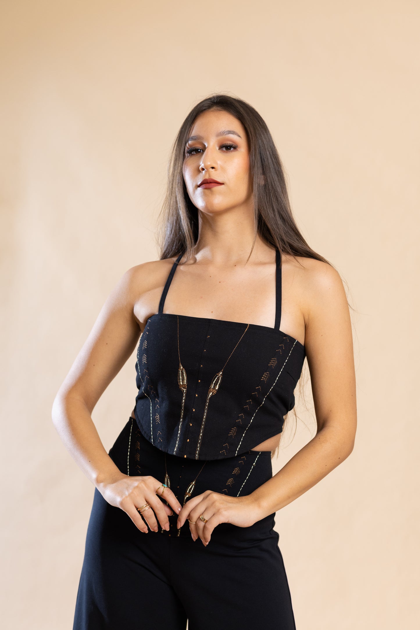 Corseted Crop top - Isisienne