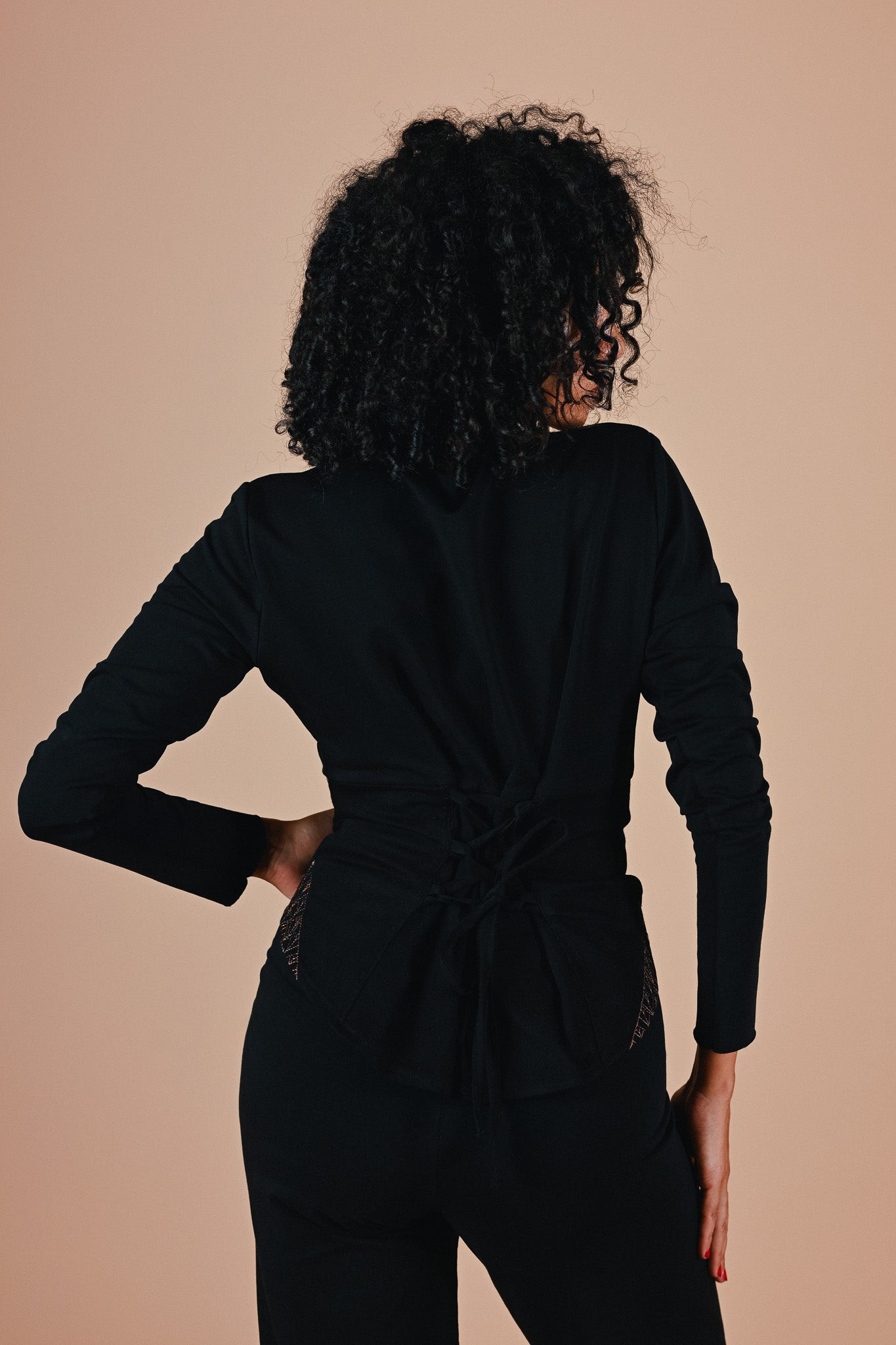 Isisienne Corset Top in Black
