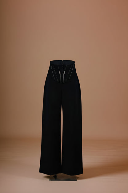 Isisienne Trousers in Black