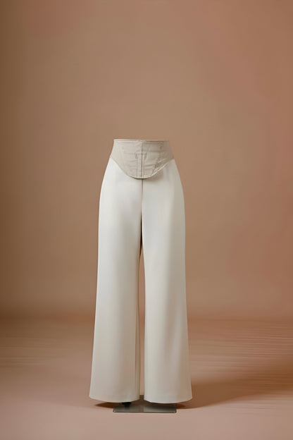 Isisienne Trousers in White