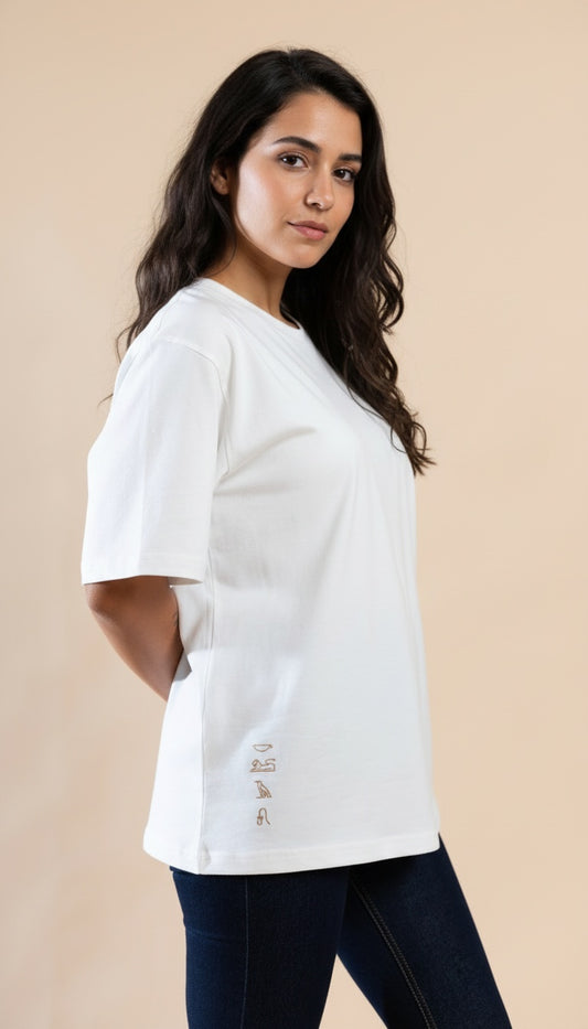 Passepartout T-shirt in White