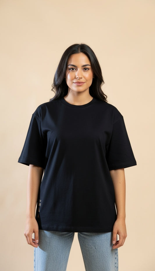 Passepartout T-shirt in black