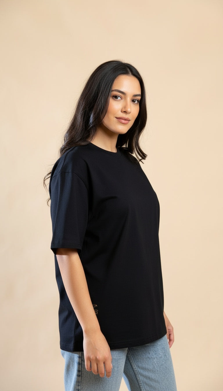 Passepartout T-shirt in black