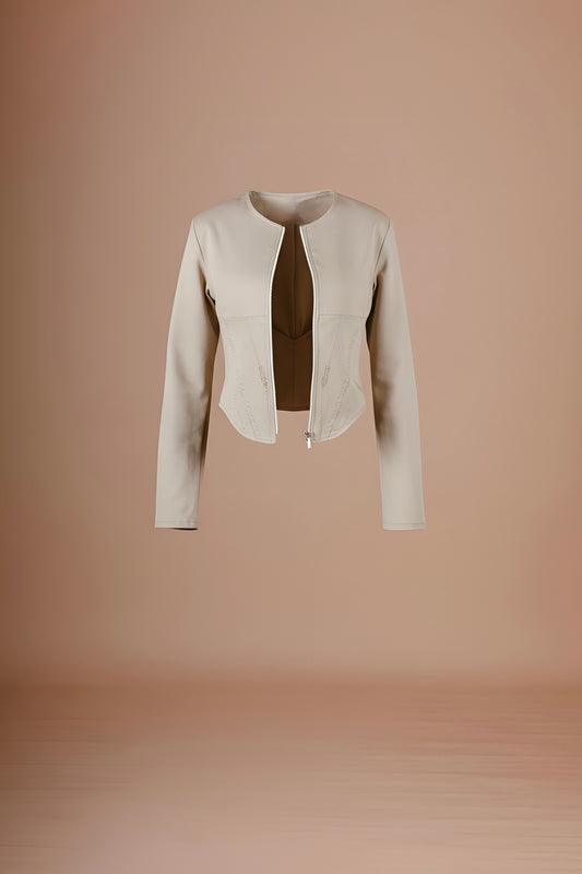 Isisienne Jacket in Beige