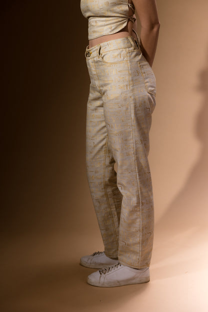 Full-On Hiéroglyphes Trousers